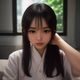 一本道社区运营总监陈晓雯的专业头像，32岁女性，活力开朗，穿着玫红色上衣